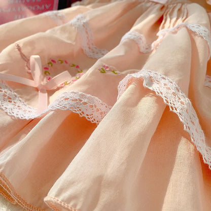 Children's Clothing, Children's Dresses, Summer Clothes, New Girls' Stylish Mesh Dresses, Baby Girls' Princesses