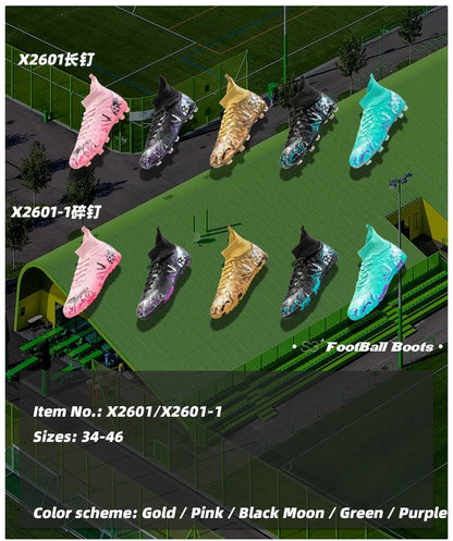 New Professional Unisex Soccer Boots Non-slip Football Shoes Outdoor Drop Shipping Futsal Match Training Sport Sport Sneakers