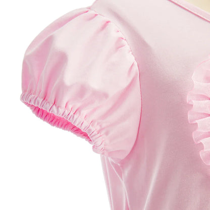 2026 Kids Birthday Party Costume Summer Dresses Child Sleeping Beauty Girls Princess Dress Up Christmas Cute Baby Girl Clothes