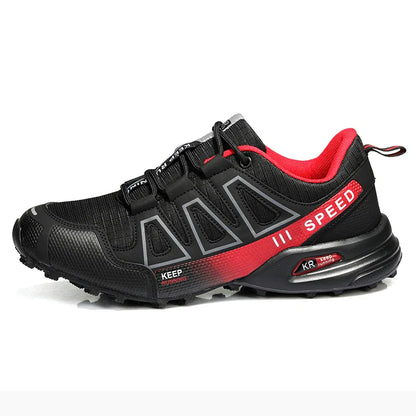Hiking Shoes Men's Outdoor Rubber-Soled Non-Slip Tactical Training Shoes Lightweight Comfortable Hiking Travel Sports Shoes Men