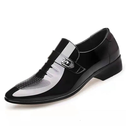 Brown Business Social Shoe Male Black Men's Formal Shoes Party Leather Casual Suit 2025 Trend Elegant and Classic Official New