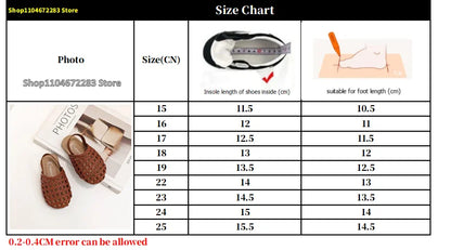 Traditional Woven Sandals Young Child in Summer 2026 New Child Flat Shoe Retro Baby Walking Shoe Girls Casual Sandals Baby Shoes
