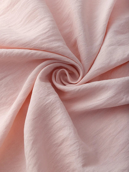 Women's Summer Effortless Chic Midi Skirt - Korean Flowy Big Hem Voluminous Ruffle Cake Skirt