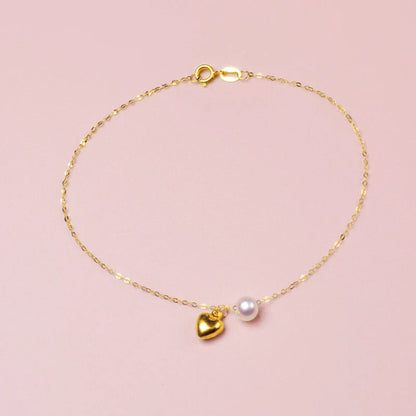 Real 18K Yellow Gold Bracelet Au750 Fine Jewelry Wedding Gift Bridal Box Brand Trendy Chains For Women
