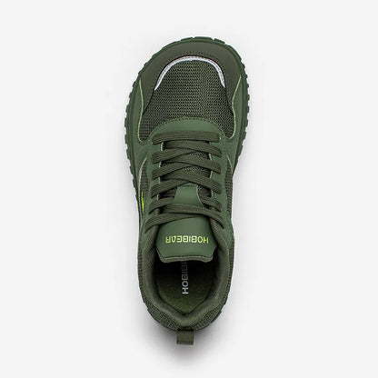 Unisex Wide Toe Sneakers Comfortable Walking Shoes Lace Up Outdoor Travel Breathable Sneakers
