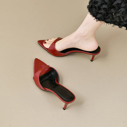 Women's High Heels Summer Women Fashion Classic Pointy Open Toe Stiletto Heels Sexy Women's Party Women's Sandals