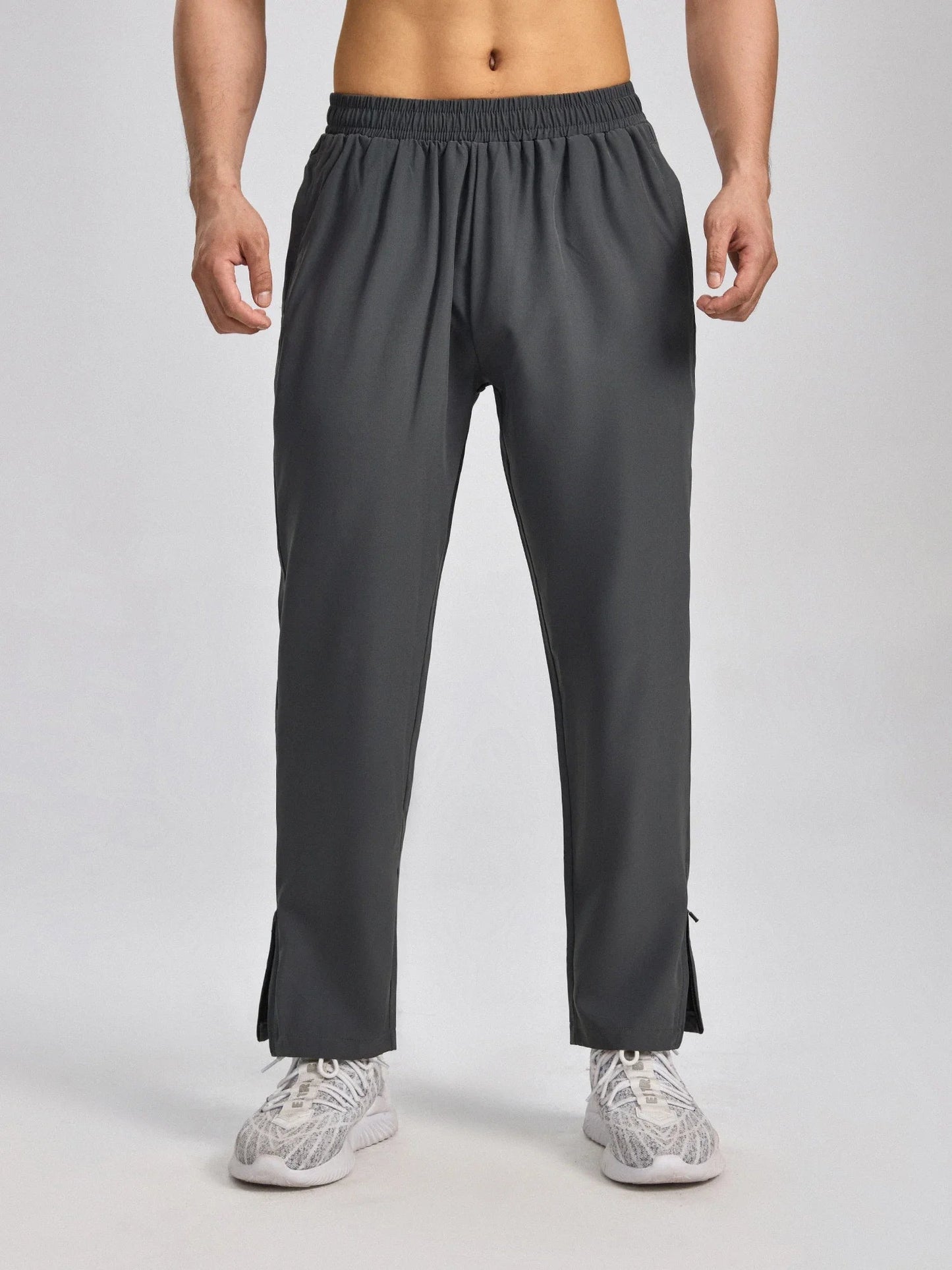 Sports running pants men's professional marathon track and field quick drying breathable fitness basketball casual training