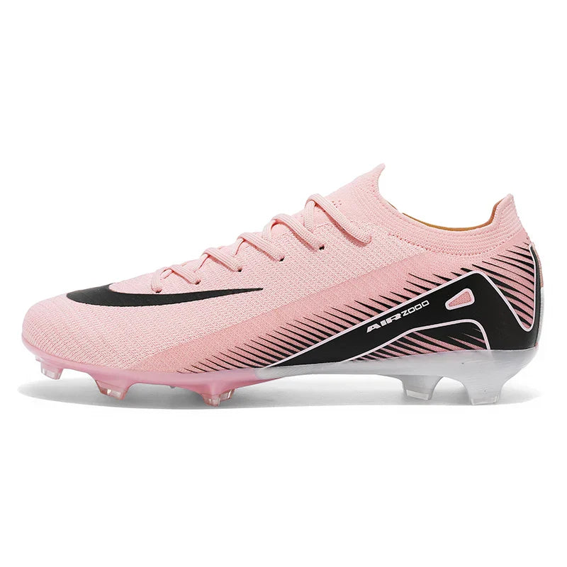 High-quality Breathable Soccer Cleats for Men Women Outdoor Artificial Grass Match Training FG Football Shoes