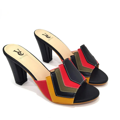 Black Color Comfortable Heels Italian Lady Shoes with Matching Bag for African Women Shoes and Bag Set