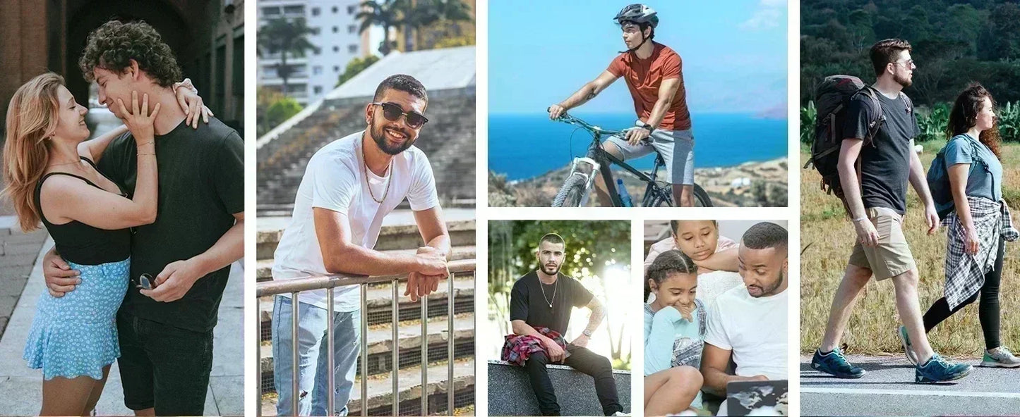 Summer Fitness 100% Pure Cotton Breathable Round Neck T-shirt Gym Wolf Letter Print Men's Casual Loose Short Sleeved Shirt