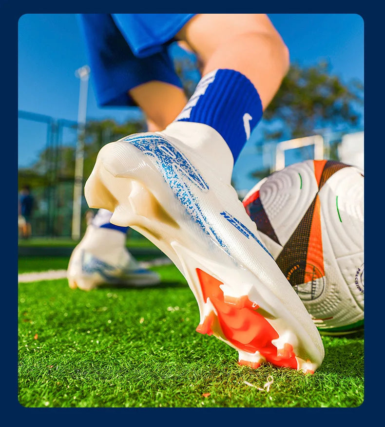 Quality Soccer Cleats for Men Soccer Shoes Society Boys Football Boots Male Football Shoes Sneakers Unisex Soccer Boots
