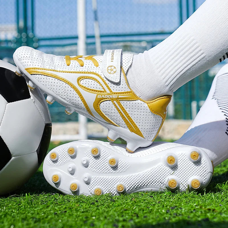 Children Football Shoes Grass Society Indoor Training Original Boys Soccer Shoes Cleats Non Slip Kids Football Field Boots New