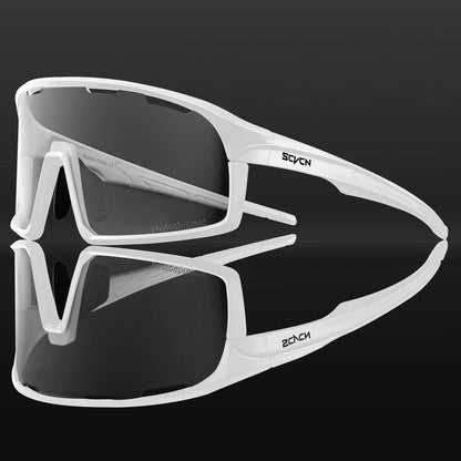 Photochromic Cycling Sunglasses Cycling Glasses UV400 Bicycle Eyewear Sports MTB Outdoor Bike Goggles Sunglasses Eyepieces