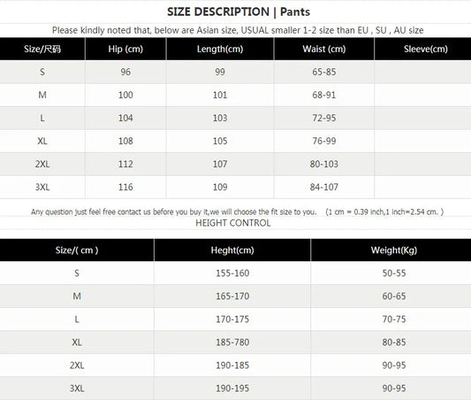 Autumn Winter Men/Women Fitness Workout Sweatpants Jogging Running Sweatpant Casual Comfortable Streetwear Men's Tracksuit Pant