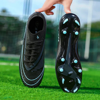 Men FG Football Shoes Ultralight Training Football Field Boots Outdoor Fast Soccer Shoes Society Cleats Professional Sneaker