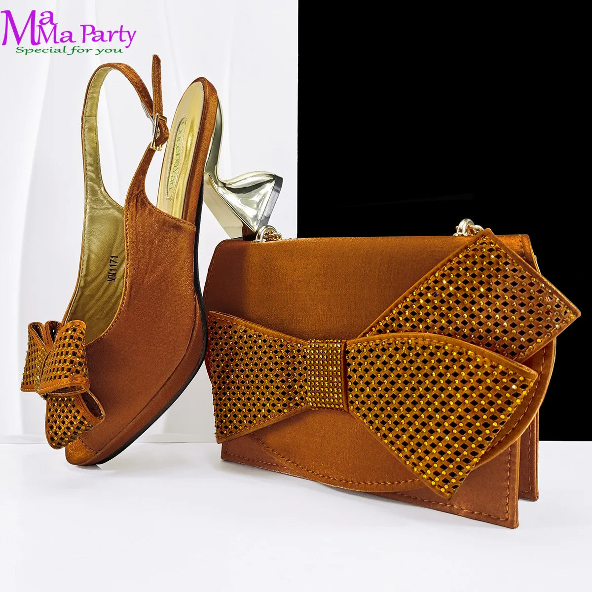 2025 High Quality Fashion New Design Super High Heels in Sky Blue Color Special Mature Italian Women Shoes and Bag Set