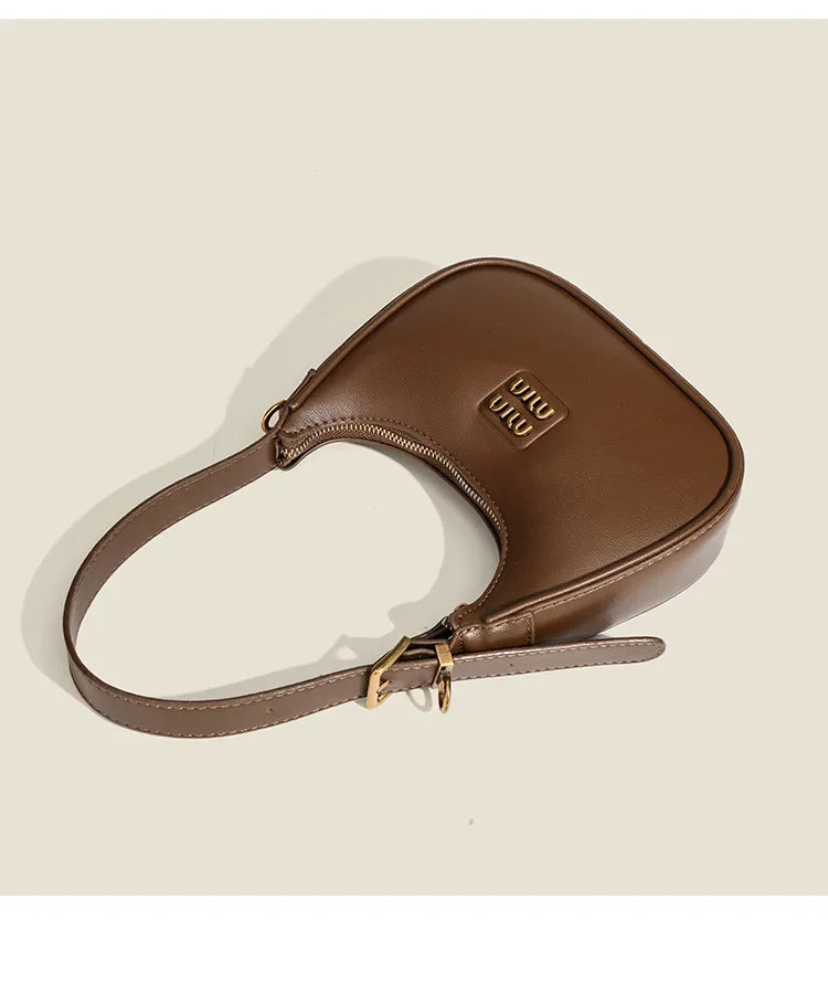 2025 Fashion Underarm Bag Top-handle Bags Women's 2025 New Arrival Casual Dumpling Bag Classyretro Shoulder Crossbody Bag