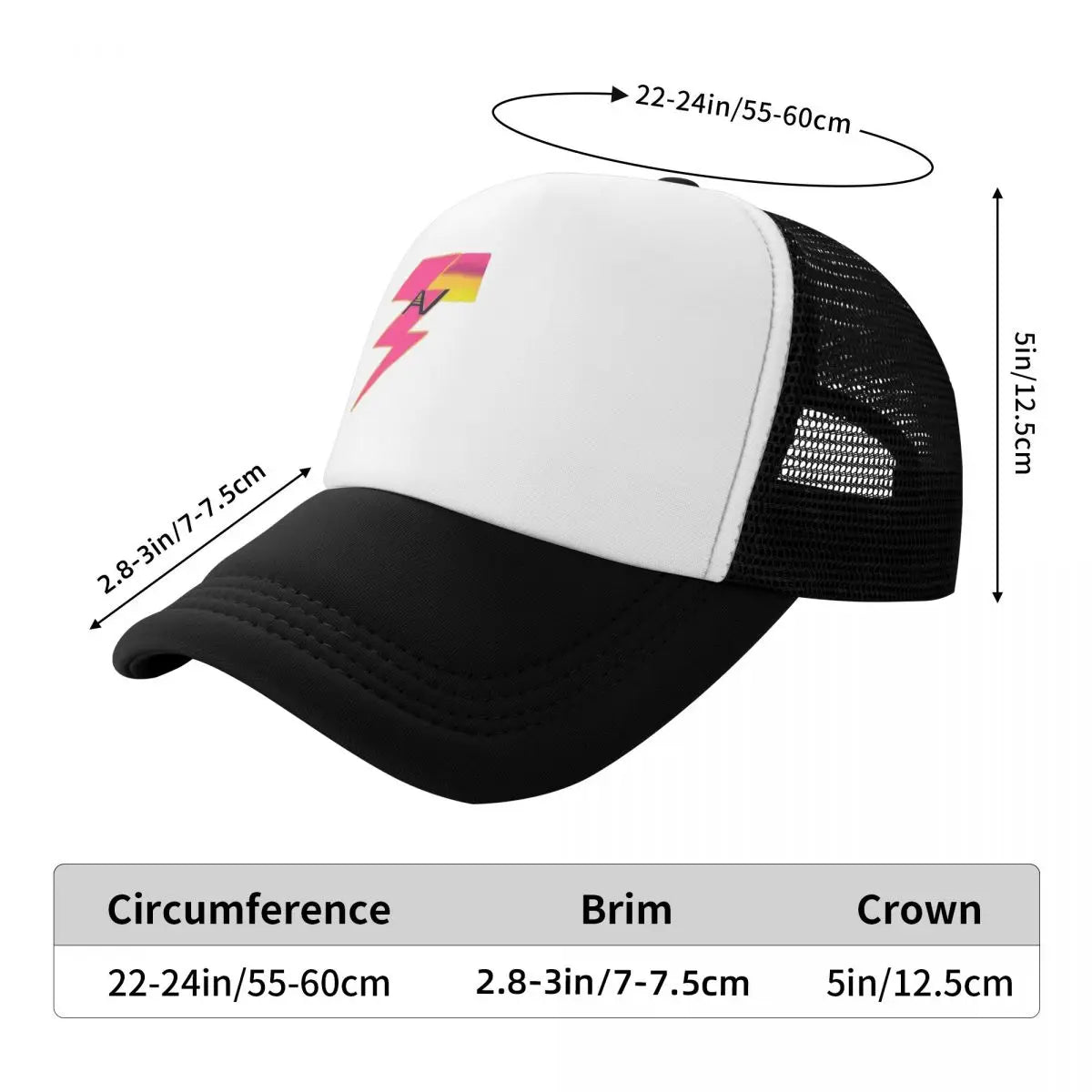 Multicolor Baseball Cap