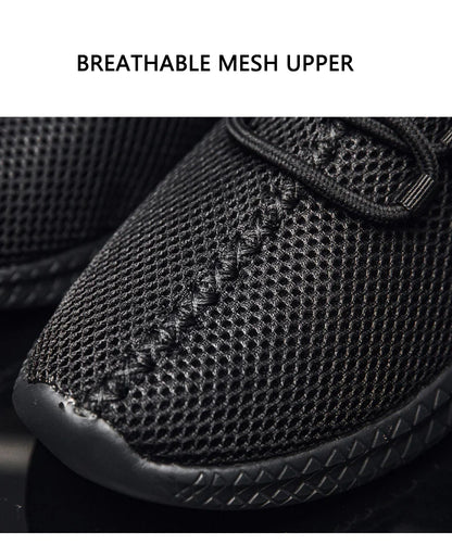 Summer Mesh Men Shoes Breathable Mens Sneakers Trendy Lightweight Walking Big Size Man Tenis Shoes