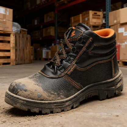 Comfortable Waterproof Safety Work Shoes For Men Steel Toe Office Boots Shoes Indestructible Construction Male Cheap Boots