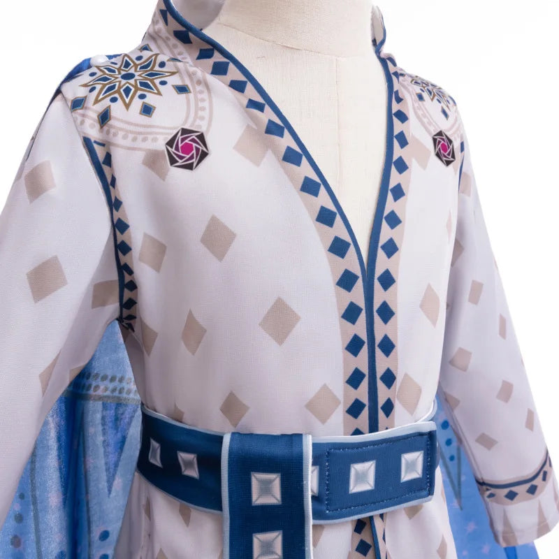 New Girls Carnival Wish Queen Amaya Cosplay Costume For Kids Birthday Party Princess Dress UP Children Role Play Fancy Outfits
