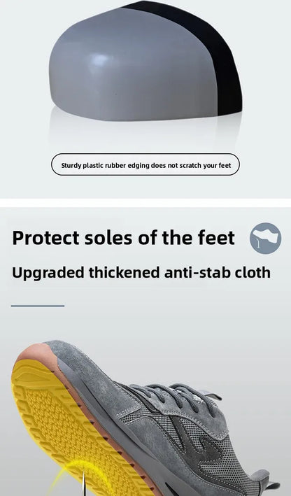 Men's Safety Shoes Anti Smashing Piercing Lightweight Construction Site WorkShoes Electrician's Insulated Footwear