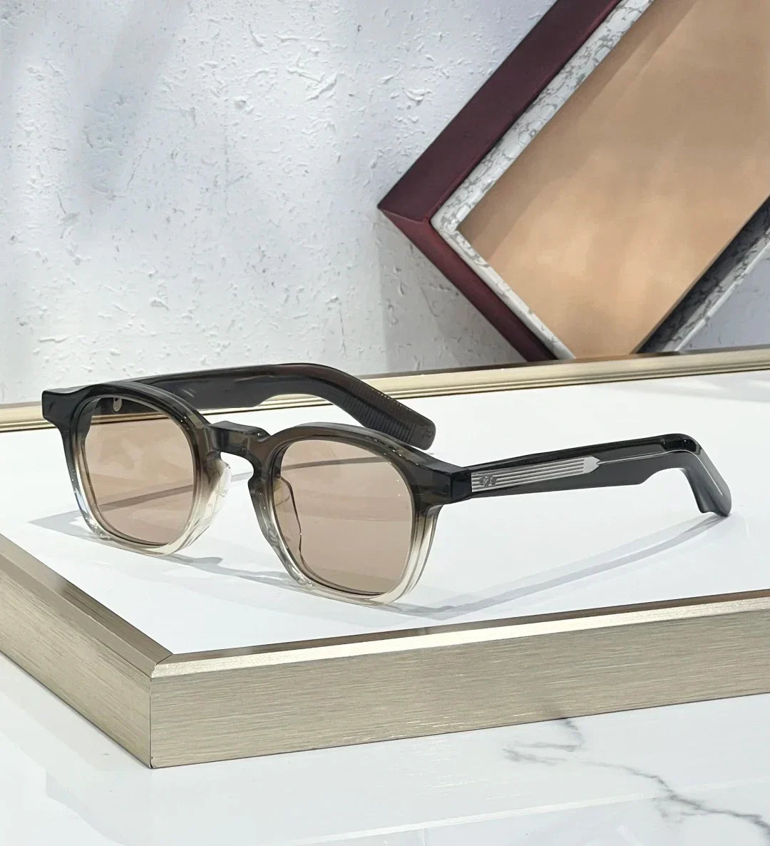 SIZE 44-25 Top Quality Sunglasses for Men Classic Women Luxury Brand Designer sun glasses UV400 With box