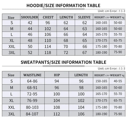 Men's Sets Hoodies+pants 2026 Spring Sport Suits Casual Sweatshirts Tracksuit Male Casual Sports Jacket Jogging Sportswear Suit