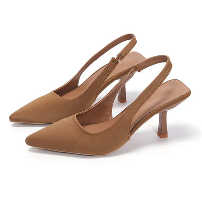 New Autumn Women's Shoes Fashion Women's Pumps Pointed Toe High Heels Shallow Women's Sandals