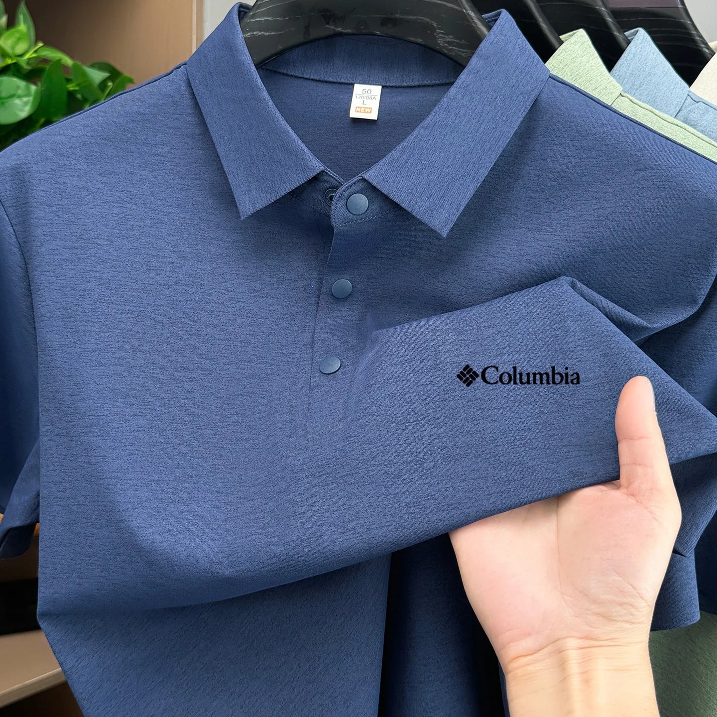 2026 Men's Summer Casual Polo Shirt Business Polo