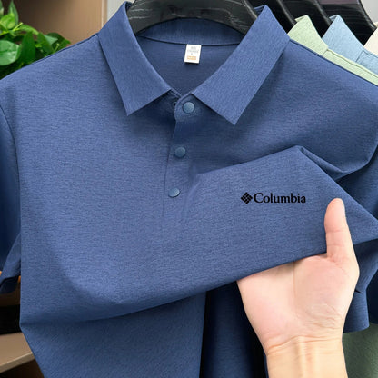 2026 Men's Summer Casual Polo Shirt Business Polo