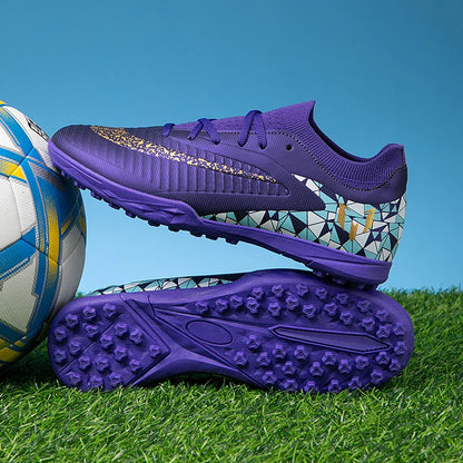 New Kid Match Boys Soccer Shoes Comfortable Outdoor Match Professional Football Boots Sneakers Non-Slip Sports Shoes Unisex