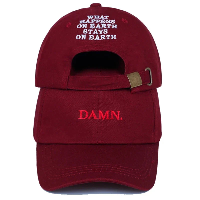 Hats for Men and Women, Hip Hop, ShinCharacter Lamar, Unstructured , Baseball Cap.