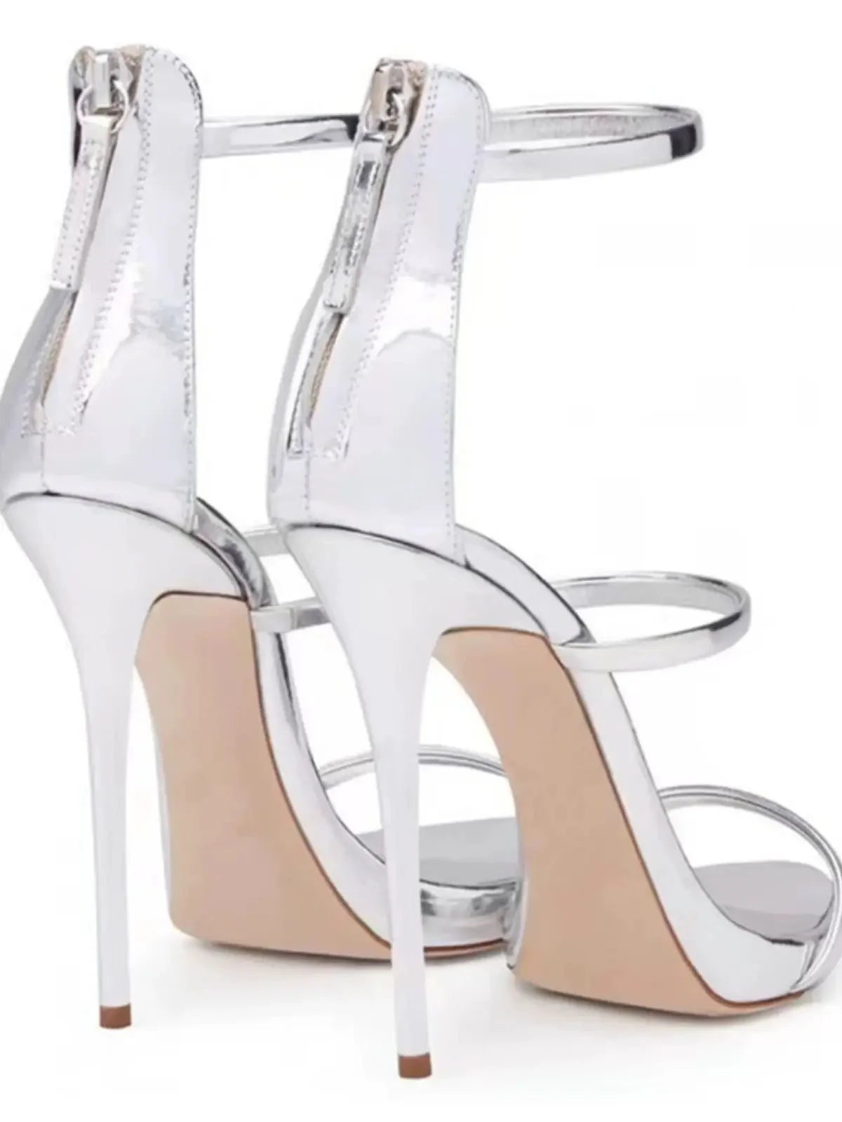 Fashion Women Shoes 2024 New High Heels Women's Slim Heels Summer Sexy Walk Hentian High Line Black High Heel Sandals