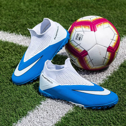New Men Football Boots High-quality Soccer Shoes Soccer Cleats Professional Turf Training Shoes Ultralight Futsal Match Non-Slip