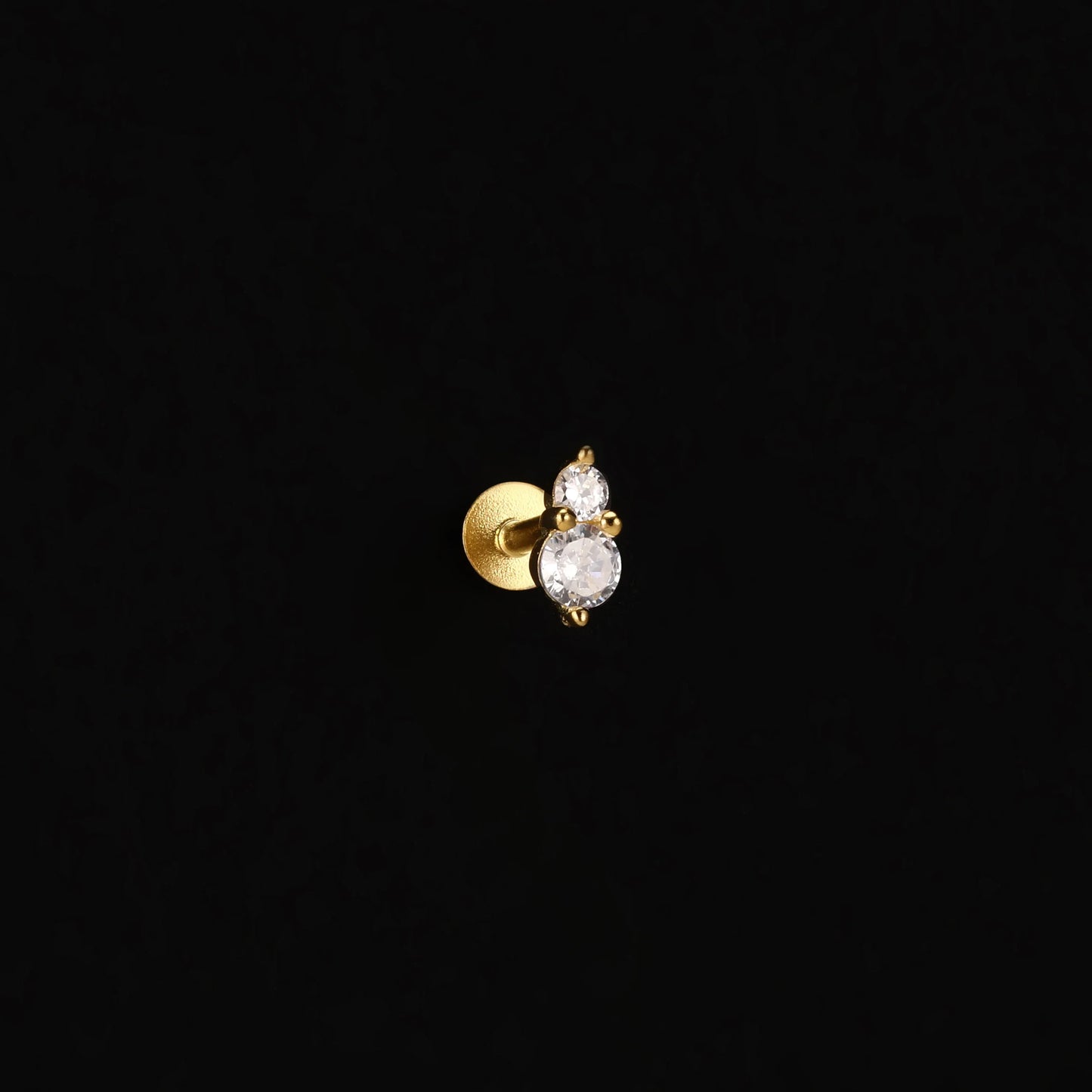 Heart Round Ball Flat Helix Piercing Earring 925 Sterling Silver Ear Studs Geometric Zircon Exquisite Trinket Studs Aretes