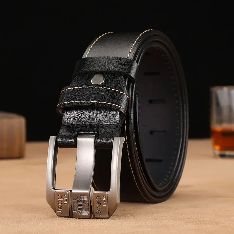 Men High Quality Genuine Leather Belt Luxury Brand Designer Belts Men Fashion Waist Straps for Jeans Trousers