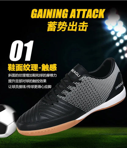 Hot Sale Youth Long Nail Soccer Shoes Children Students Large Size Broken Nail Soccer Shoes Unisex Training Shoes 35-45#