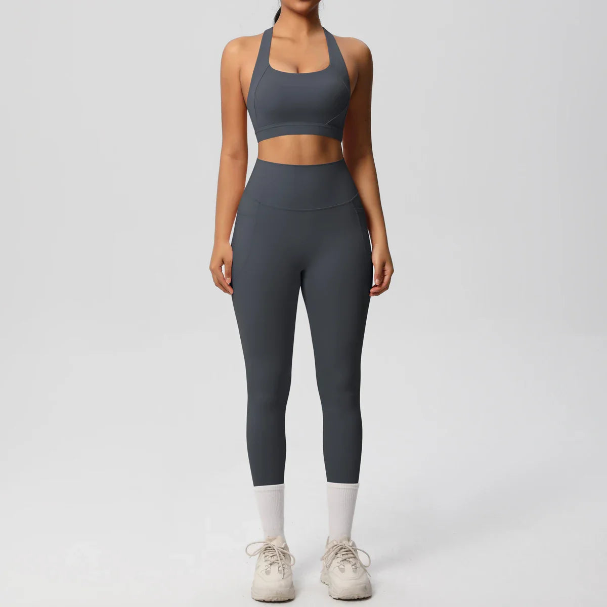 Yoga Suit Sports Set Womens Sportswear Sports women's yoga bra  Tummy Control Slimming Booty Leggings Women's tracksuit