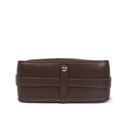 Suede Cowhide Fashion Ladies Shoulder Cross Coffe Bag Genuine Leather Luxury Designer Women's Brown Handbag Female Crossbody Bag