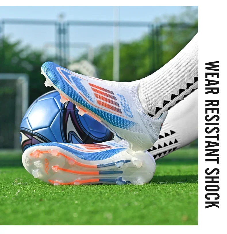 Men New Professional Football Boots Original Resistant Casual Grass Outdoor Non Slip High Quality Comfortable Male Soccer Shoes