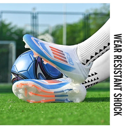Men New Professional Football Boots Original Resistant Casual Grass Outdoor Non Slip High Quality Comfortable Male Soccer Shoes