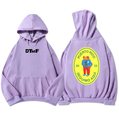 Hoodies Bad Bunny Singer Printing Sweatshirts Men Women Clothing Sudaderas Hombre Male
