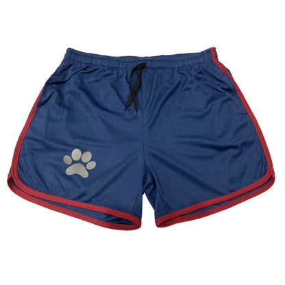 Summer fitness shorts Loose running shorts Men's jogging sports Breathable mesh shorts Thin trend men's three-quarter pants
