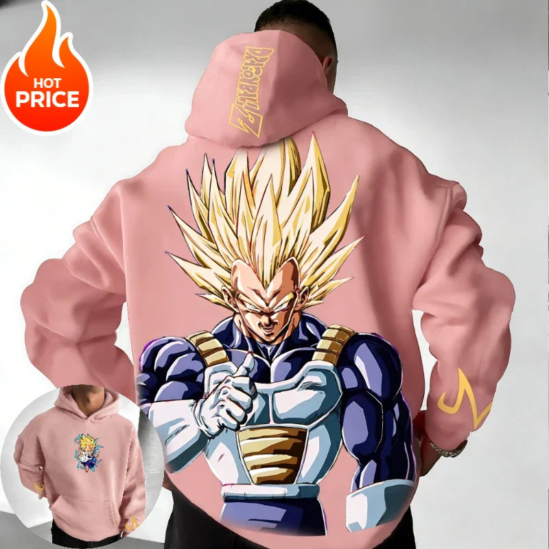 Oversized Hoodie High Quality 100% Cotton Super Print Unisex  Casual Sweatshirt