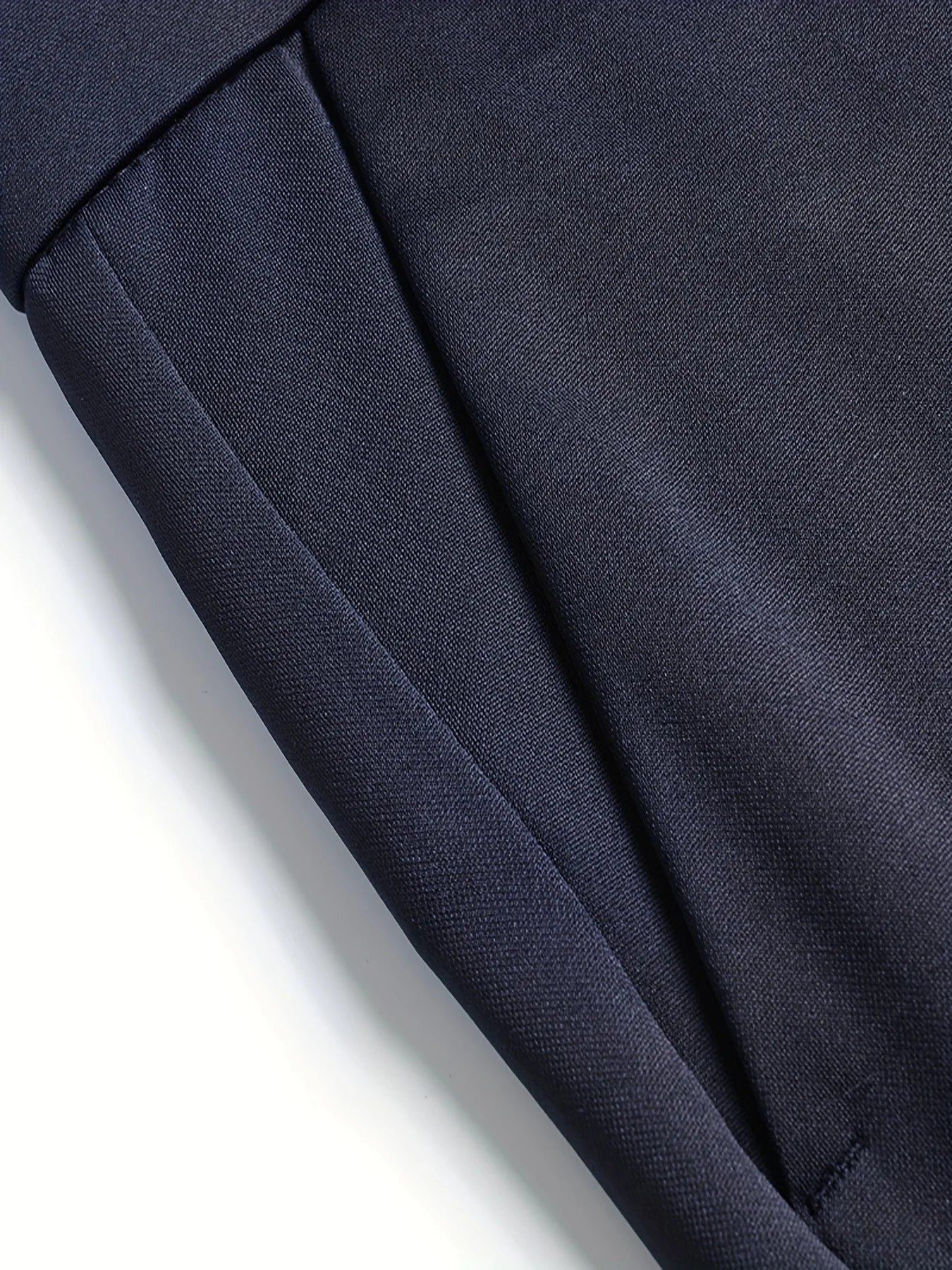 Men's Slim Fit Stretch Dress Pants - Solid Color Business Casual Trousers, Comfort Office Commute Pants for Male - 2-Pack & Sing