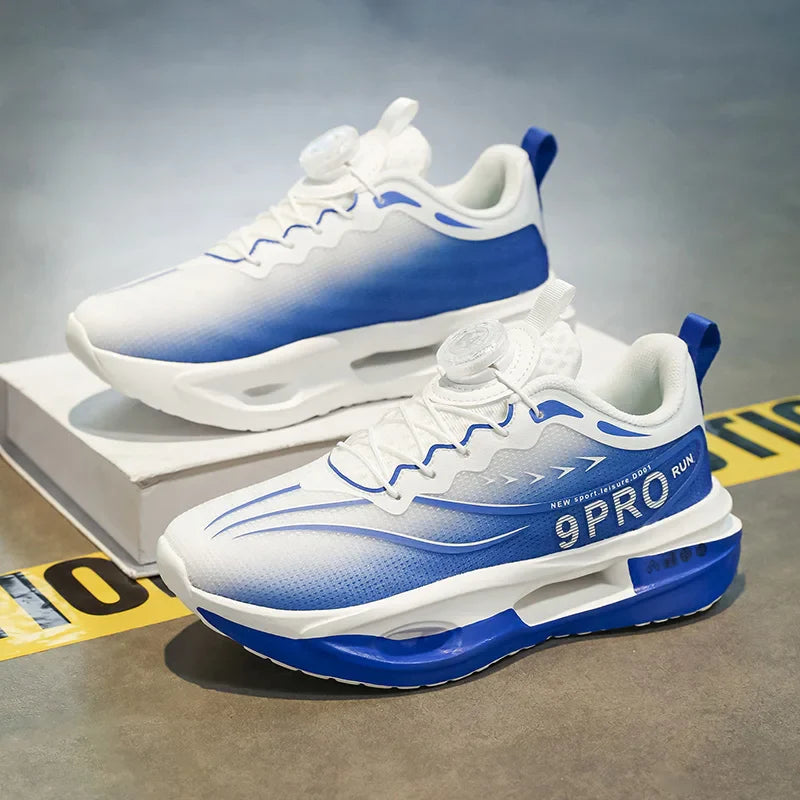 New Cushioning Running Shoes for Childrens Lightweight Sport Shoes Breathable Casual Sneakers Non-Slip Outdoor Boy Girl Training