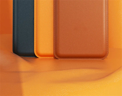 For Magsafe Wallet Card Holder Case For Apple iPhone 17 16 15 14 13 12 Pro Max Magnetic Leather Bag Adsorption Cover Accessory