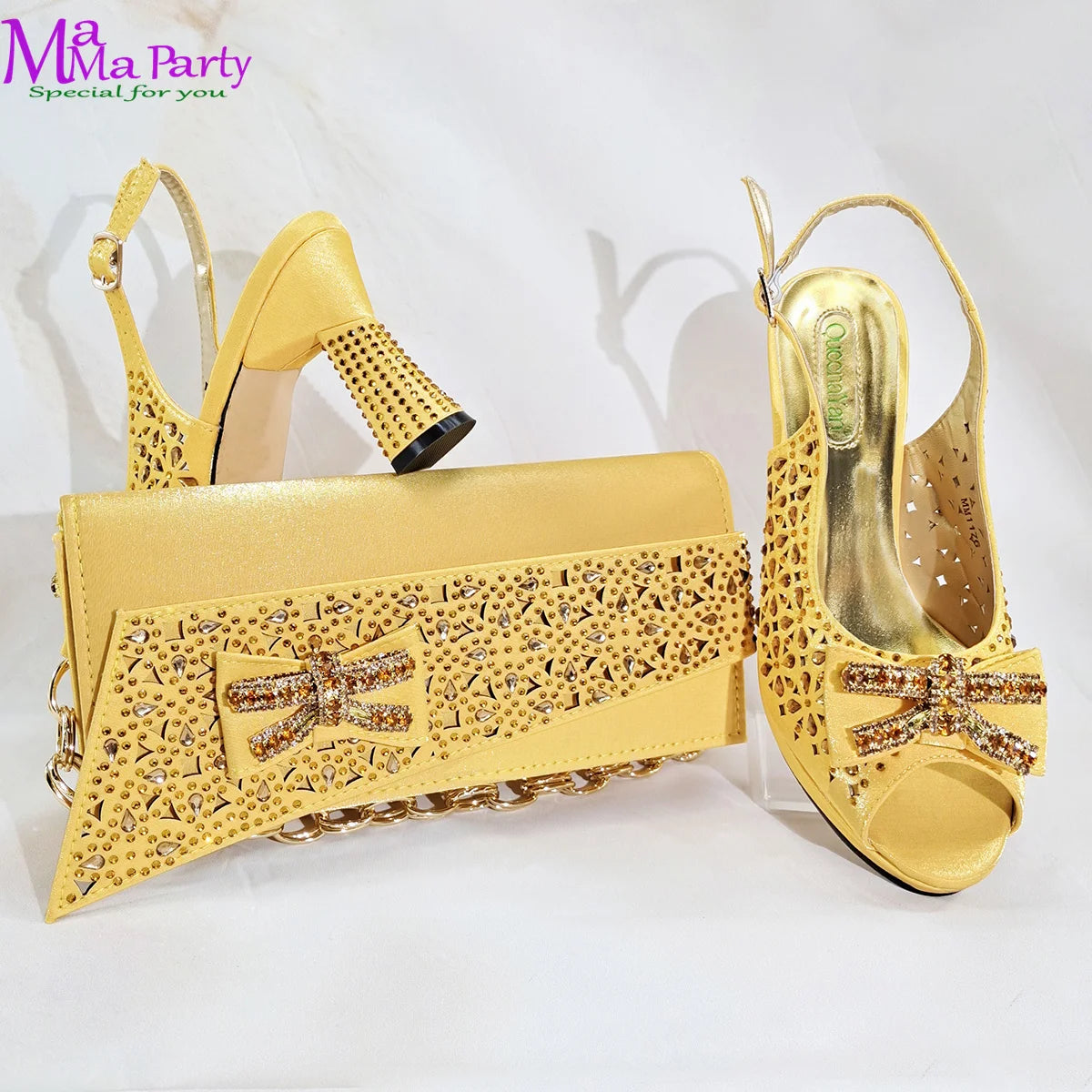 Mature New Fashion Classics Design Italian Women Shoes and Bag to Match in Wine Color Comfortable Heels for Party