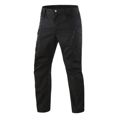 New Casual Tactical Pants Men Cargo Pants Multi Pockets Safari Style Trousers Waterproof Male Streetwear Hiking Plus Size S-6XL